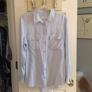Silk equipment blouse